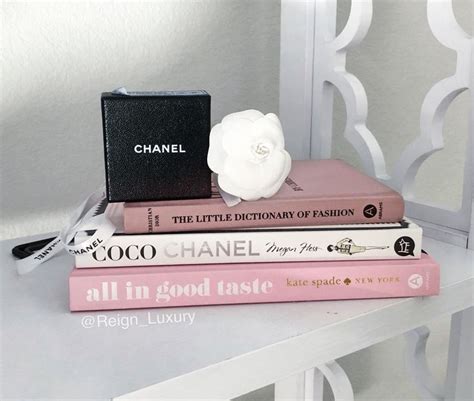 bookshelf with chanel|wayfair chanel books.